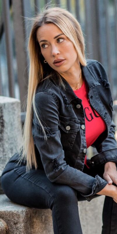 Chaqueta Dark Desgastada