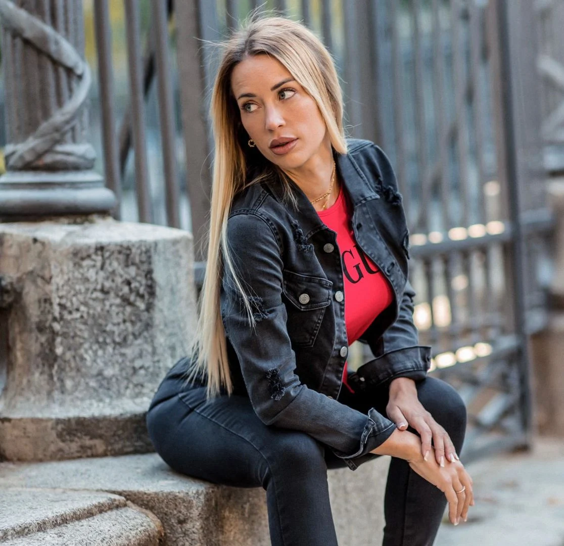 Chaqueta Dark Desgastada