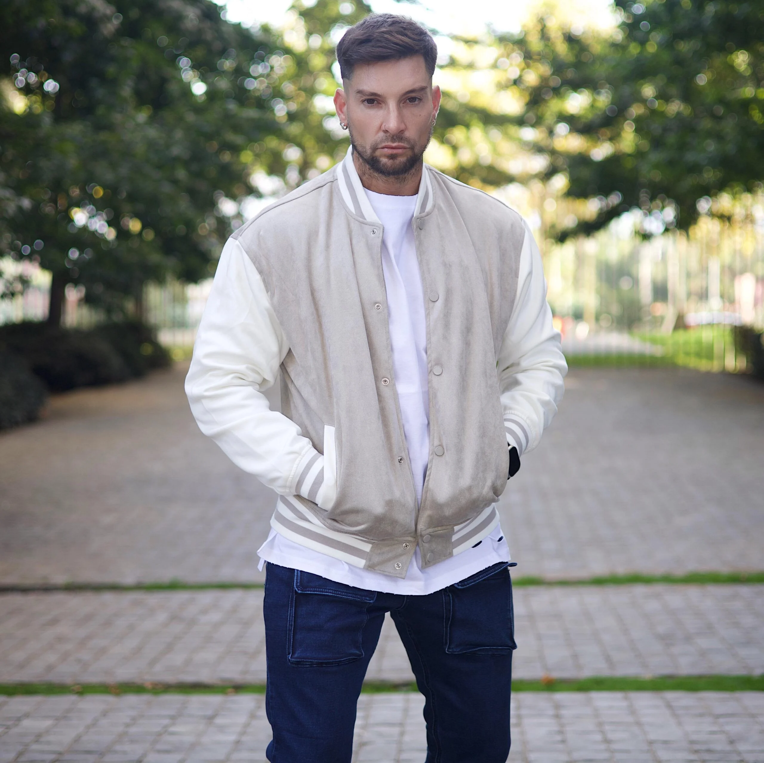 Jeans Men Cargo Black Intermedio