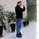 Jeans Men Oversize Blue Desgastado - Imagen 5