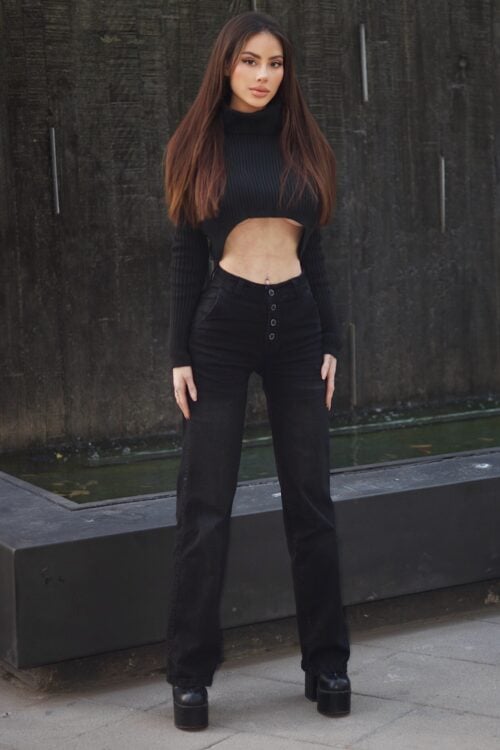 Jeans W. Vaquero Black