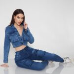 Chaqueta Cargo Celeste