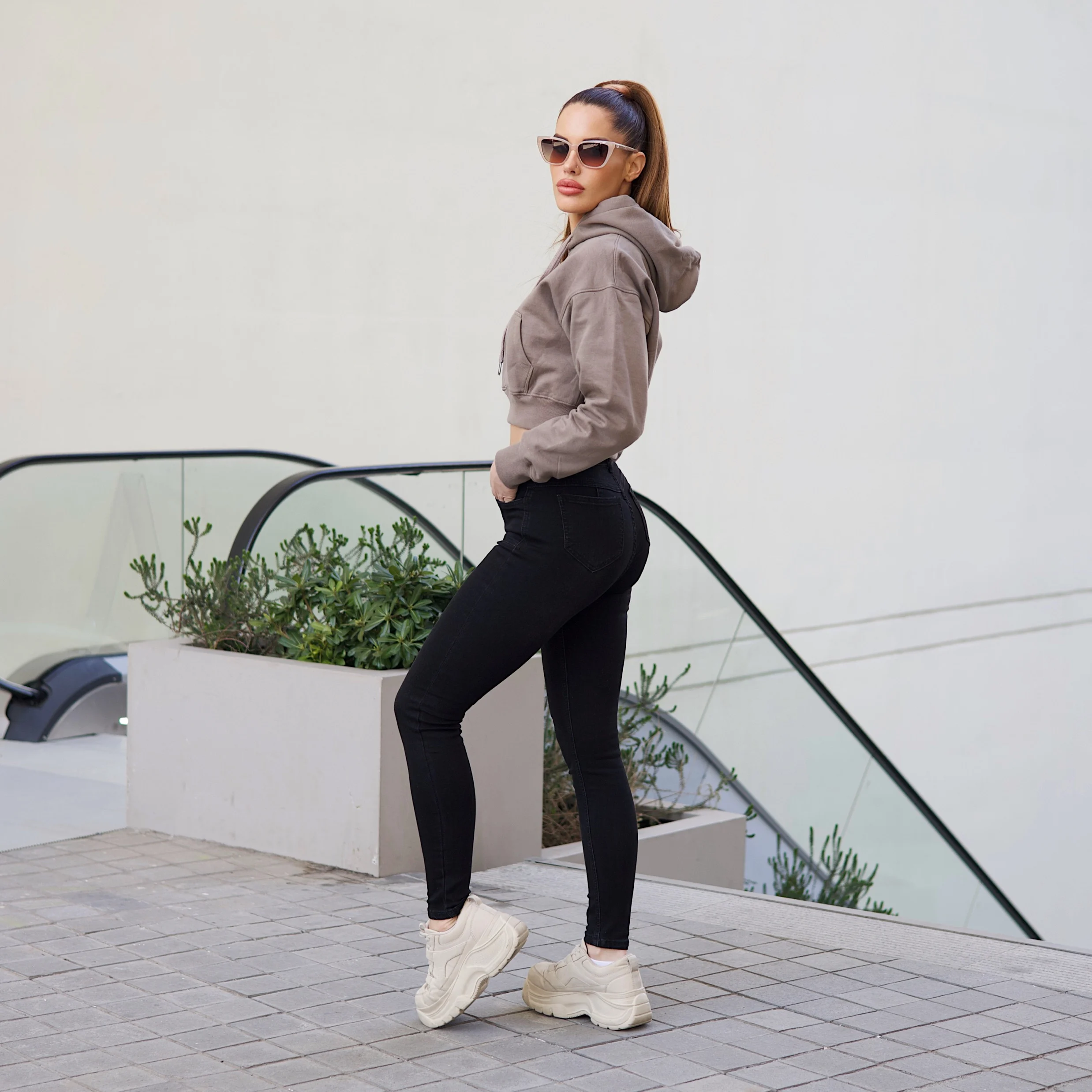 Jeans Monaco Black - Vista 3