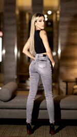 Jeans Rockstar Grigio Nevado - Imagen 4