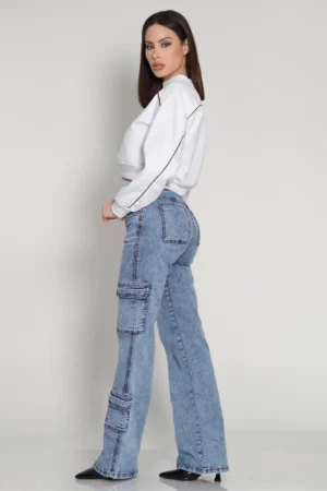 Jeans Cargo Nevado - Vista 3