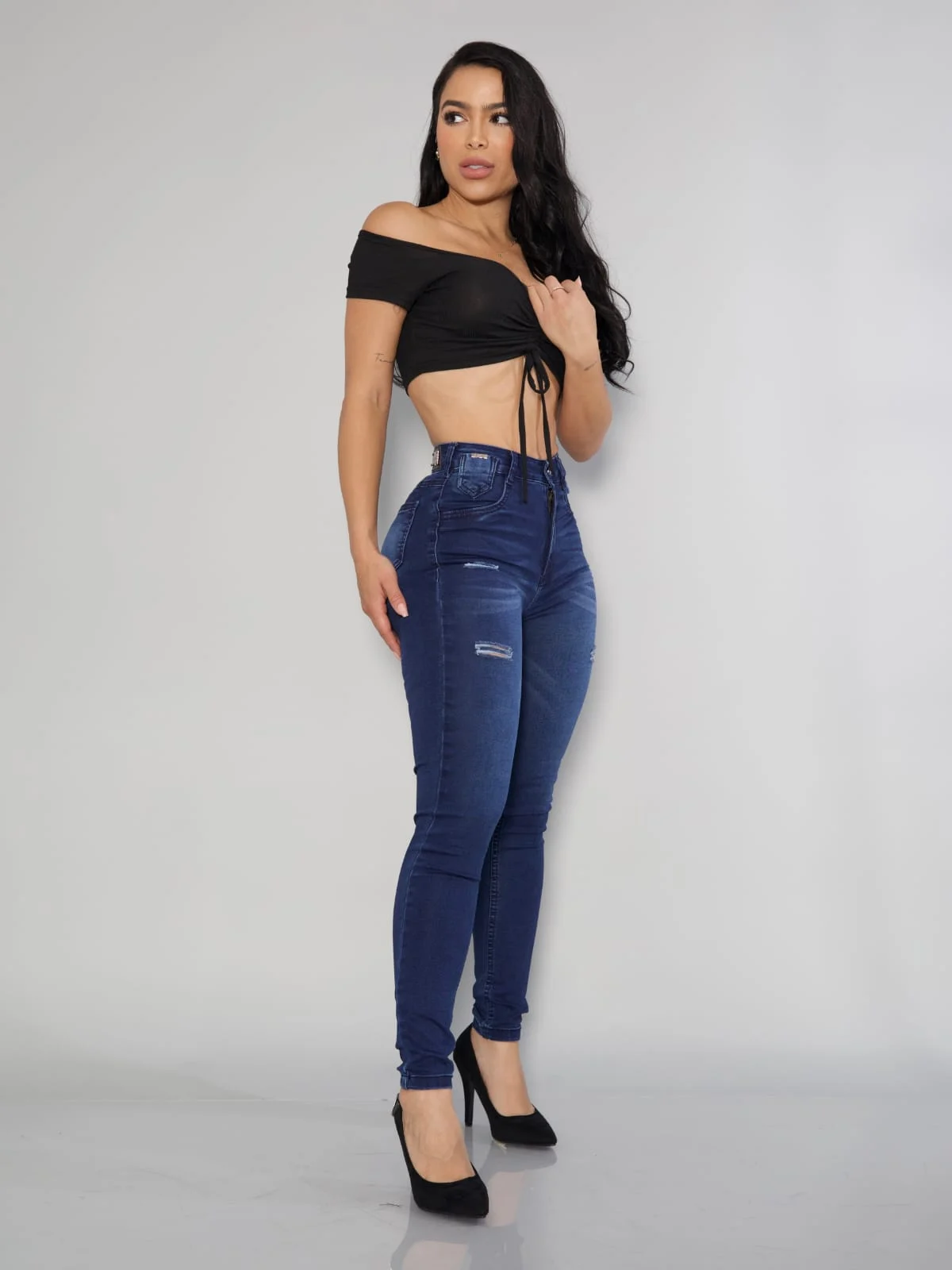 Jeans Cargo Paris Dark Nevado