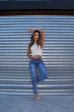 Jeans Cargo Multipocket Roma Blue Intermedio