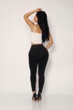 Jeans Esthetic Black Desgastado - Imagen 4