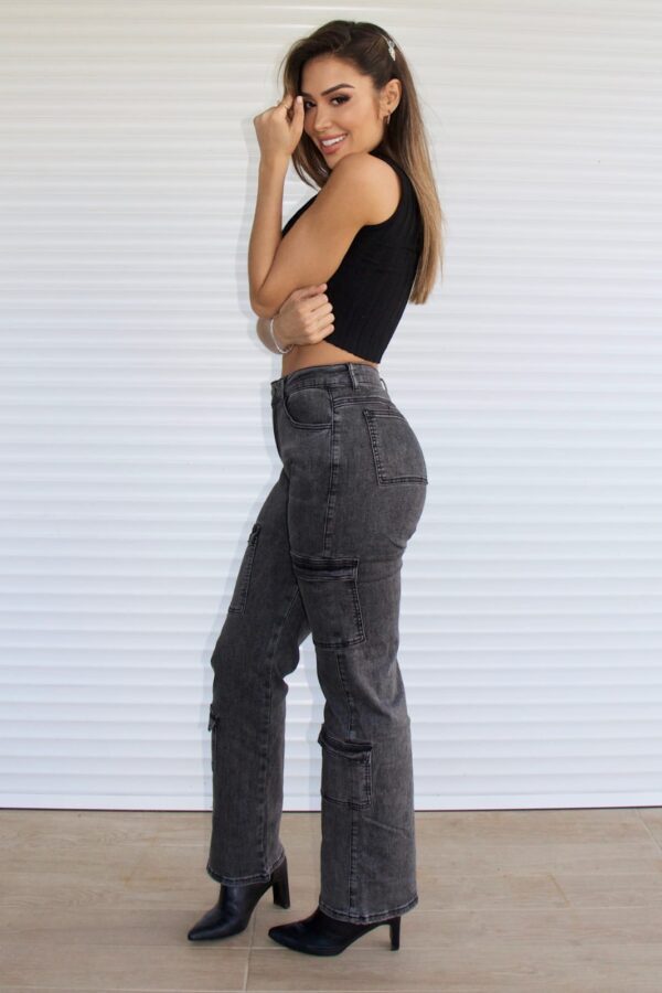 Jeans Cargo Paris Dark Nevado