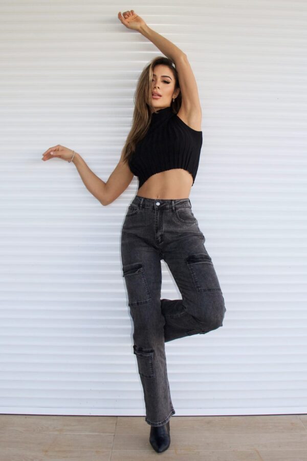 Jeans Cargo Paris Dark Nevado