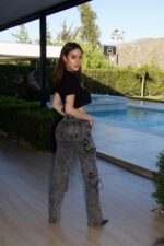 Jeans Cargo Multipocket Roma Black Nevado - Imagen 3