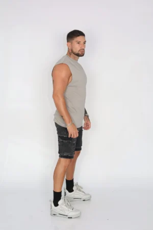 Short Men Cargo Gravillado