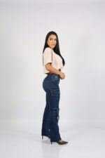 Jeans Cargo Roma Blue - Imagen 3