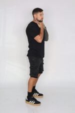 Short Men Cargo Black