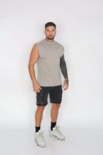 Short Men Cargo Gravillado