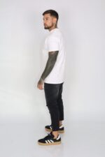 Jeans Men Black Destroyed - Imagen 3