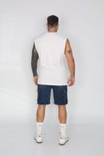 Short Men Cargo Blue Intermedio - Imagen 5