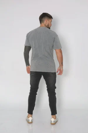 Jeans Men Dark Zipper - Vista 3