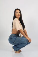 Jeans Multipocket Santorini Blue Intermedio - Imagen 4