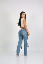 Jeans Cargo Roma Blue Intermedio - Imagen 3