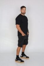 Short Men Cargo Black - Imagen 4