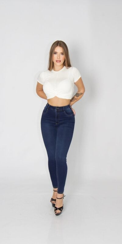 Jeans Estilo W Classic Blue