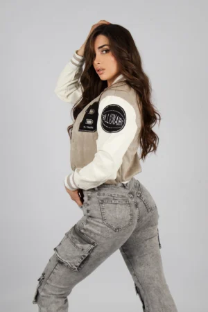 Jeans Cargo Multipocket Santorini Grigio - Vista 3