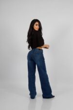 Jeans Wide Leg Blue Intermedio - Imagen 4