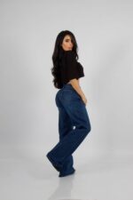 Jeans Wide Leg Blue Intermedio