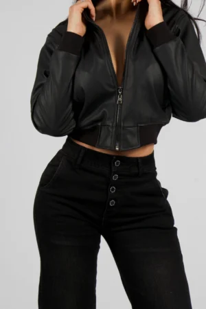 Jeans Wide Leg Black