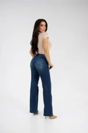 Jeans Wide Leg Blue intermedio