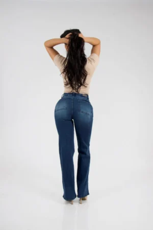 Jeans Wide Leg Blue intermedio - Vista 3