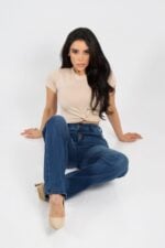 Jeans Wide Leg Blue intermedio - Imagen 4