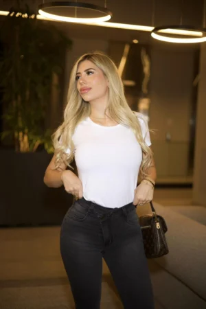 Jeans W Two Button Beirut Dark - Vista 5