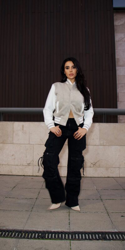 Jeans Cargo Multipocket Luxury black