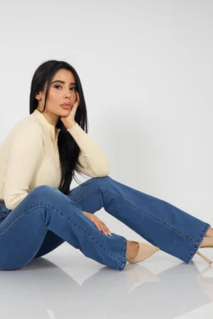 Jeans flare four button Alemania - Vista 3