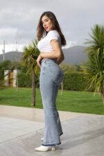 Jeans Flare Luxury pretina ajustable C-ICE - Imagen 3