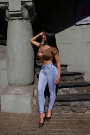 Jeans W Two Button Curazao - Vista 4