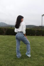 Jeans Wide Leg Verona Celeste - Imagen 4