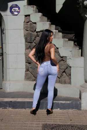 Jeans W Two Button Curazao - Vista 3