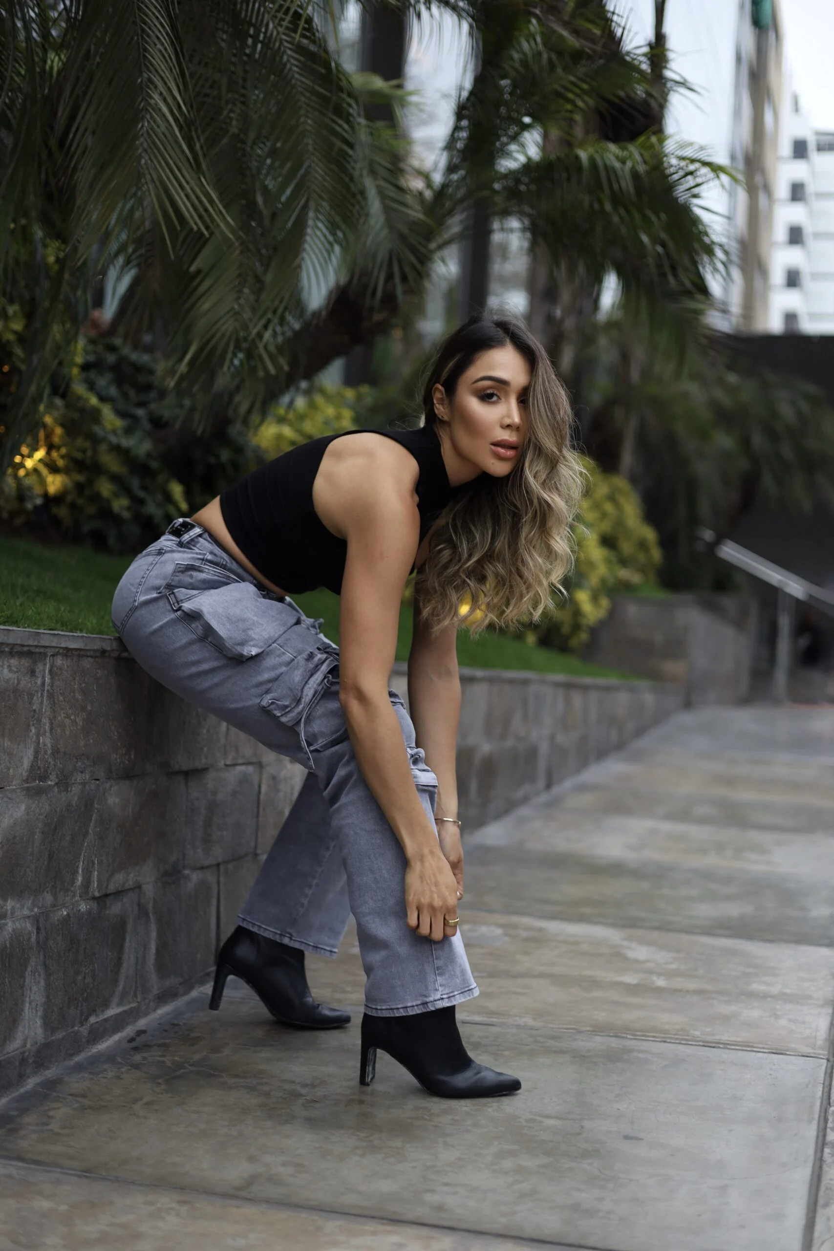 Jeans Cargo Multipocket Luxury Grey - Vista 4