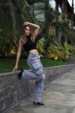 Jeans Cargo Multipocket Luxury Grey