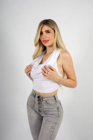 Jeans Monaco Grigio Claro - Vista 6