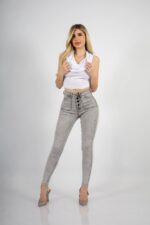 Jeans Monaco Grigio Claro