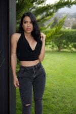 Jeans W classic destroyed Black nevado - Imagen 4