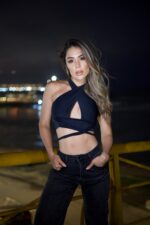 Jeans Wide Leg Verona Black desgastado - Imagen 5