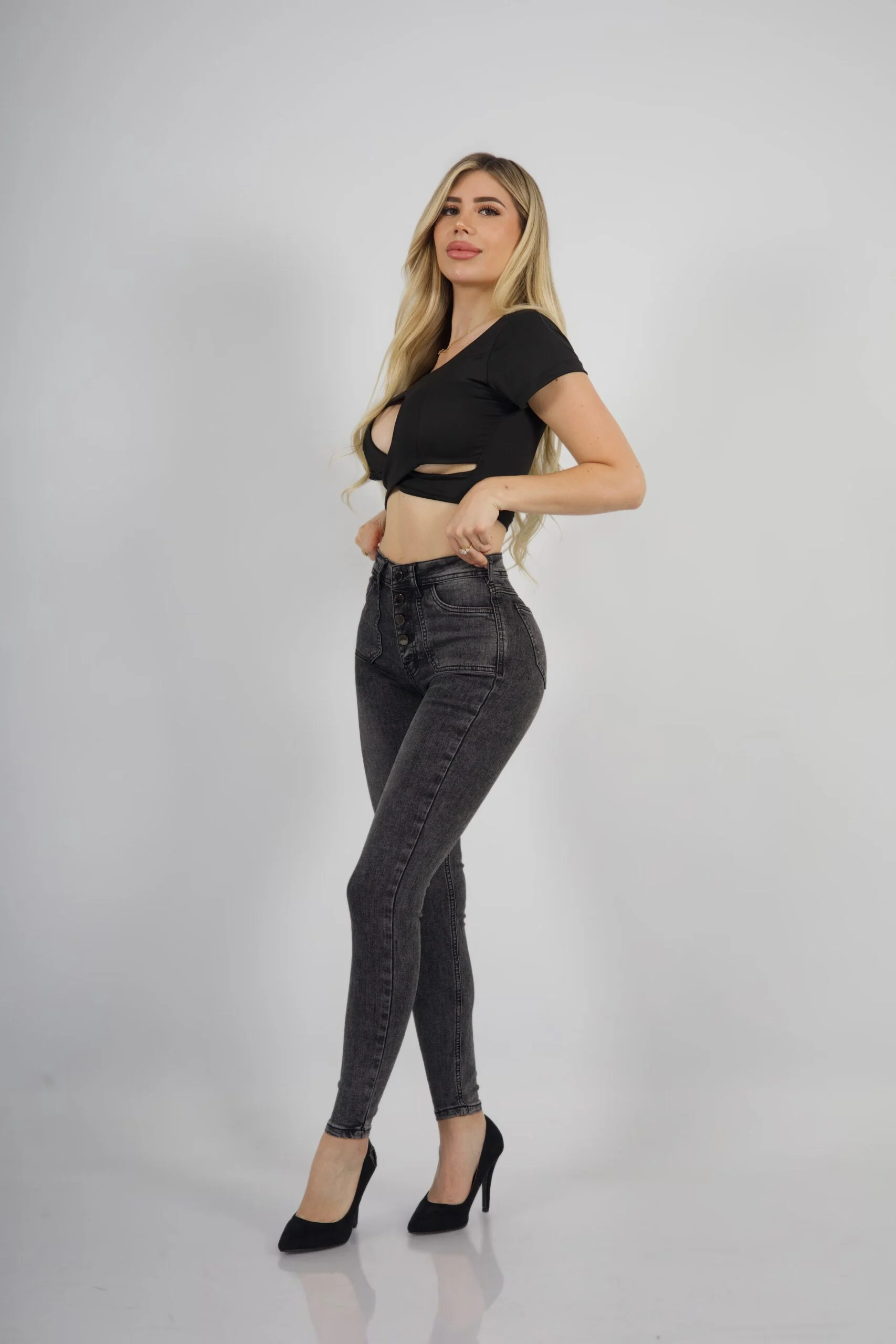 Jeans Monaco Dark Nevado - Vista 2