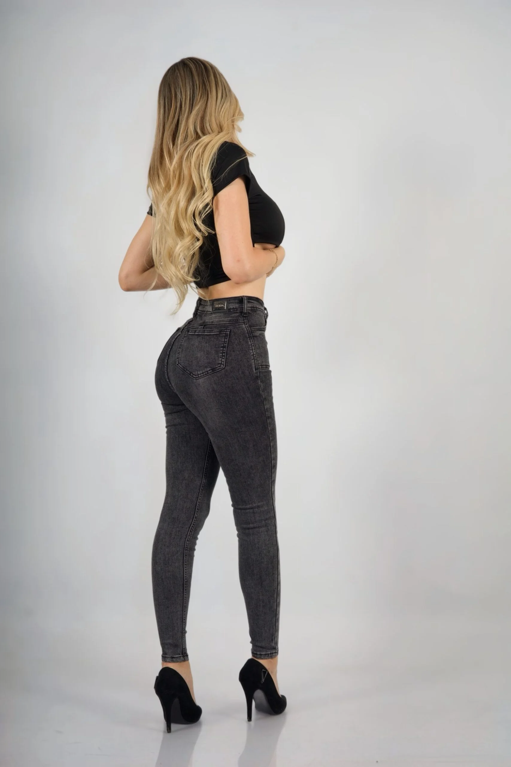 Jeans Monaco Dark Nevado - Vista 3