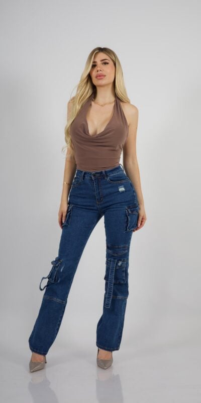 Jeans Cargo Roma Blue Intermedio