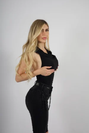 Jeans Rockstar Black - Vista 3